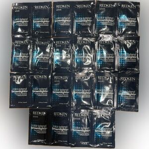 11 Redken color extend brownlights Shampoo/conditioner Sample Packets